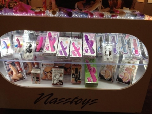 Nasstoys booth display at ANME